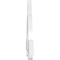 Ekena Millwork Ericson Architectural Grade PVC Gable Bracket, 60"W x 25"H x 2"D x 6"F, 10/12 Pitch GBP060X25X0206ERI00 - alternate 3
